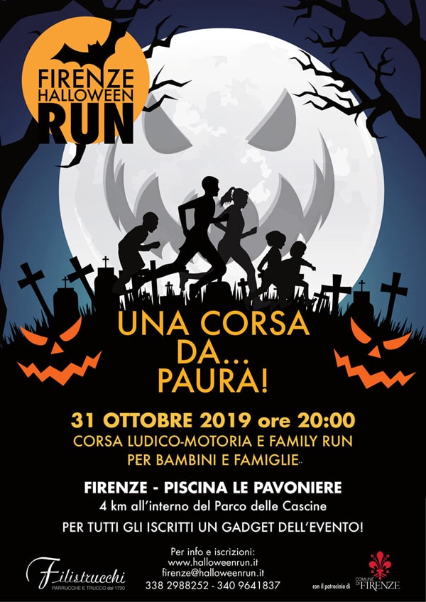 Locandina Firenze Halloween Run 2019